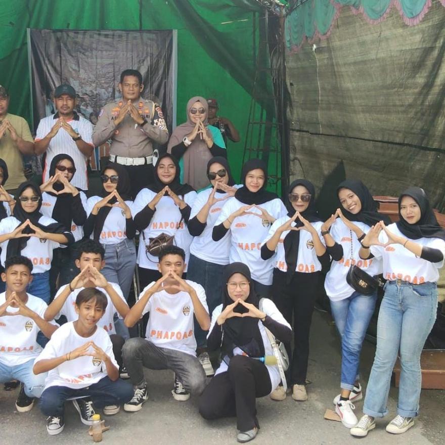 Lomba PHAPOAS SLOW MOTOR RACE Resmi Dibuka, Kades Apresiasi Kreativitas Pemuada Amasing Kota Uatara